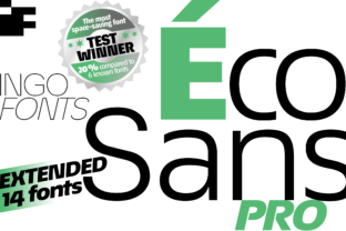 Éco Sans Pro Extended: A Bold Typeface for Editorial Design
